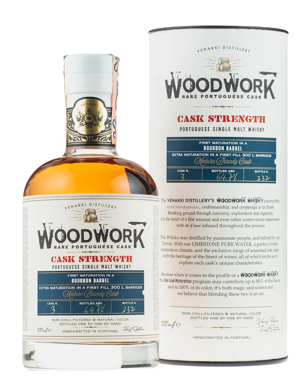 Venakki Distillery Woodwork Single Malt Whisky Mature Brandy Cask Nº 3