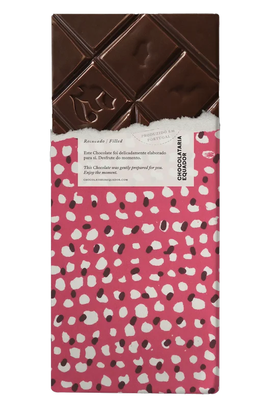 Chocolataria Equador Tmavá čokoláda s malinami