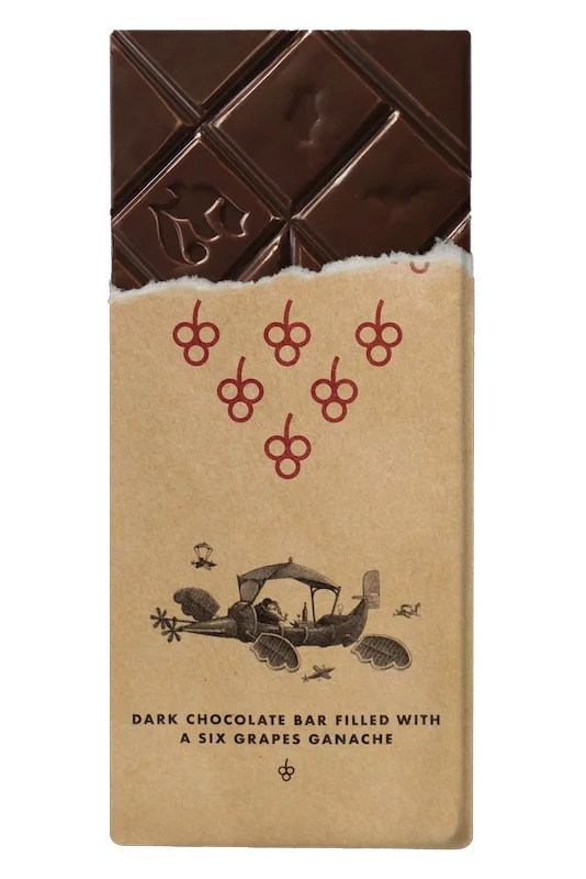 Chocolataria Equador Tmavá čokoláda s portským vínom Graham's Six Grapes