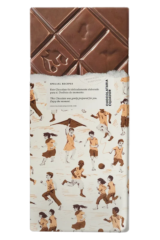 Chocolataria Equador Mliečna čokoláda s burizónmi