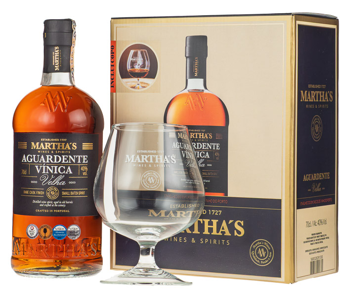 Martha's Aguardente Vinica Velha Baiao