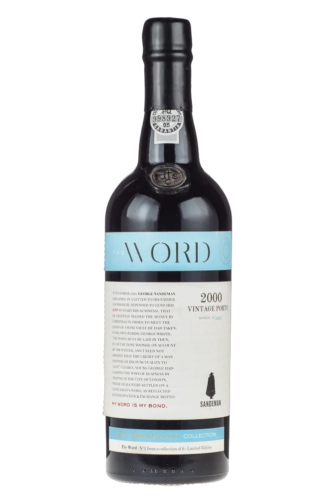 Sandeman 225Y The Word Vintage 2000